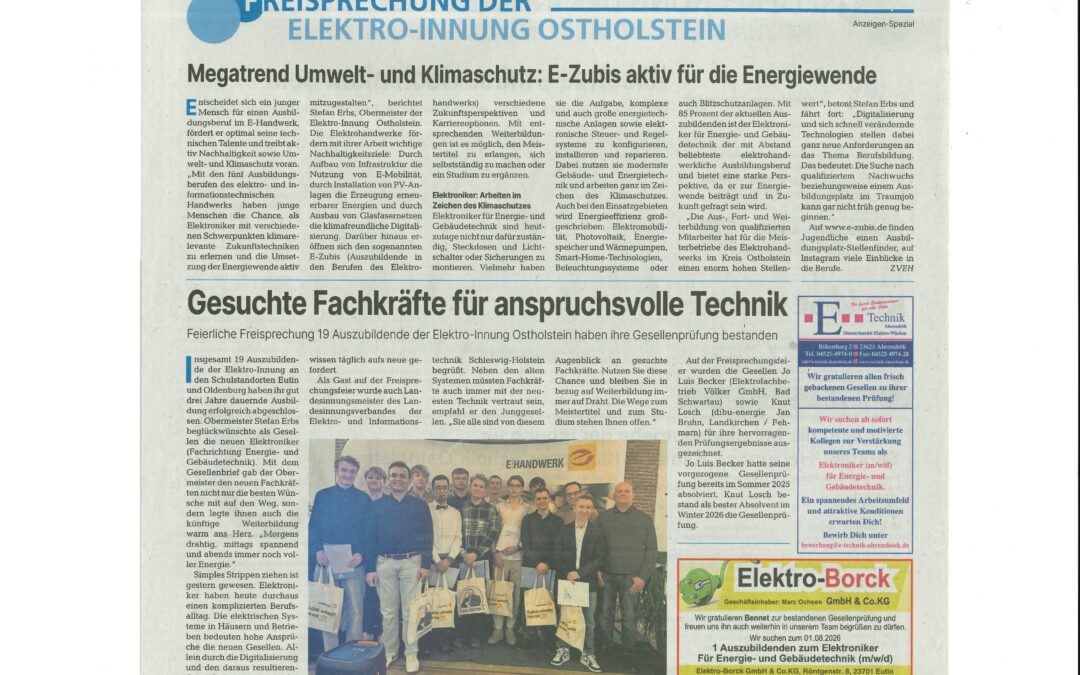 15.02.2026 Lübecker Nachrichten